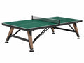 Tavolo da ping pong 274 x 152.5 x 76 cm verde con struttura in metallo stile moderno